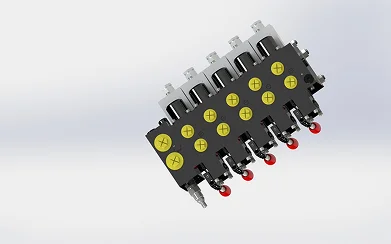 5 Spool Load-Sensing Hydraulic Manifold, LT-PSV-3