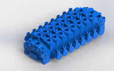 8 Spool Directional Control Valve, GCJX-G25L